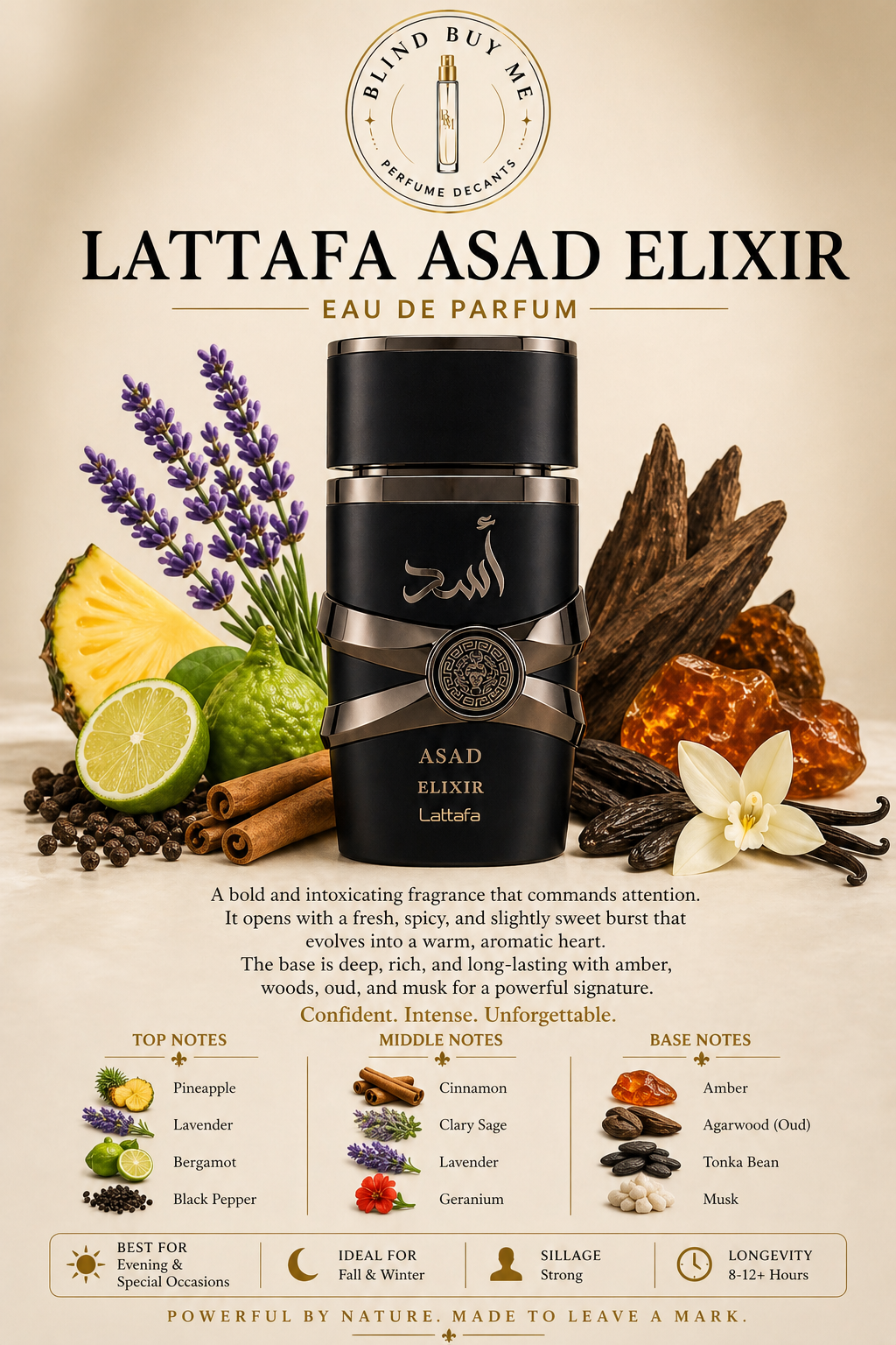 Lattafa Asad Elixir