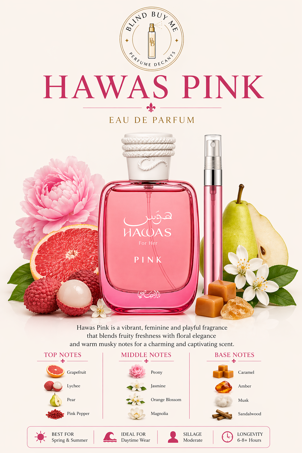 Rasasi Hawas Pink