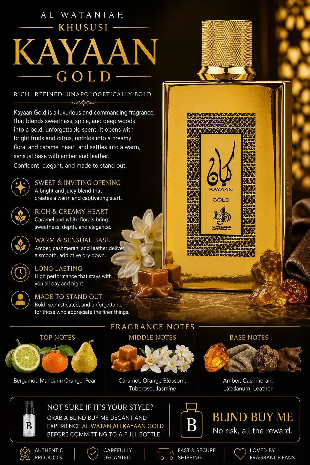 Al Wataniah Kayaan Gold - Blind Buy Me