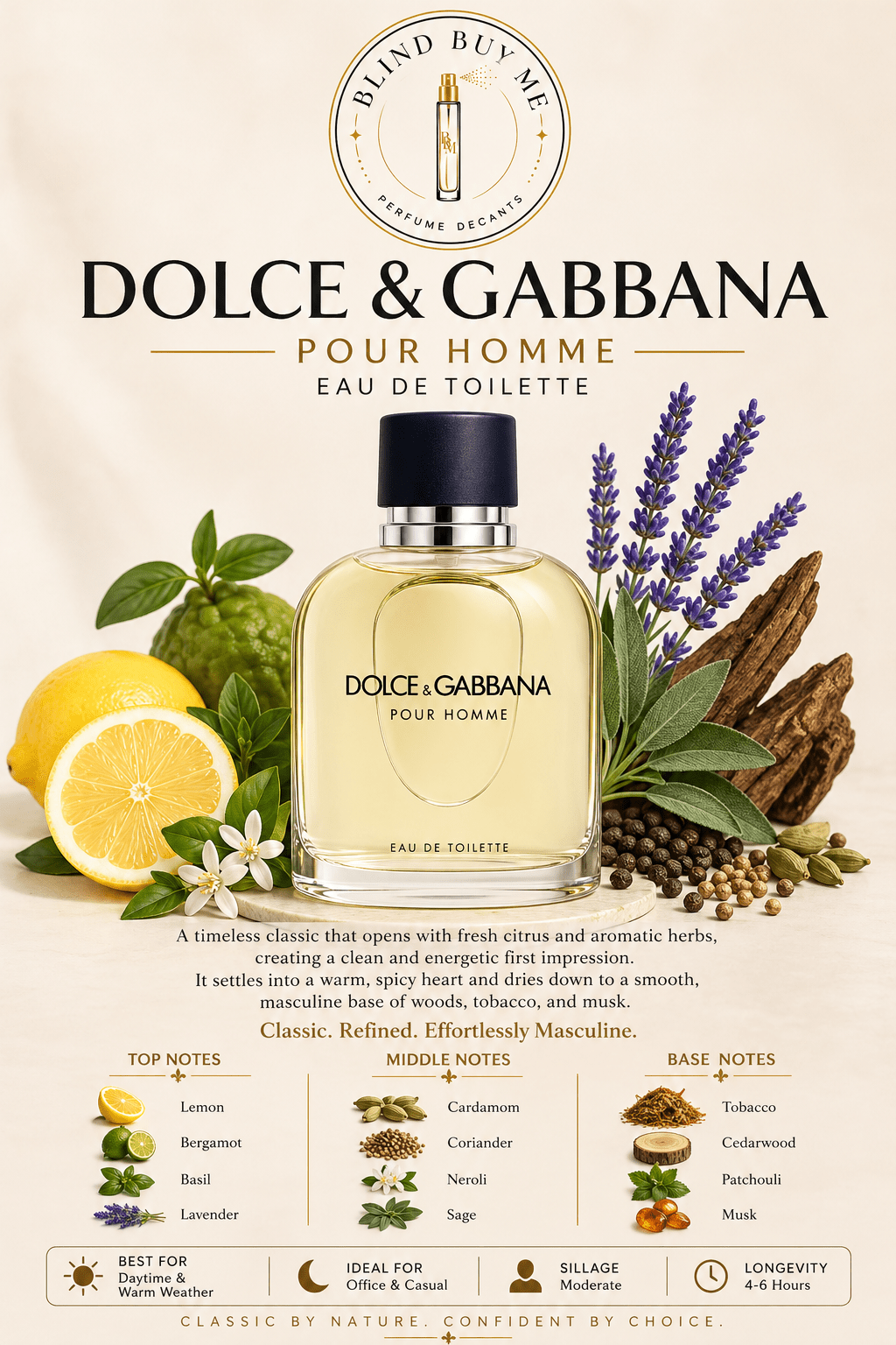 Dolce & Gabbana Pour Homme - Blind Buy Me