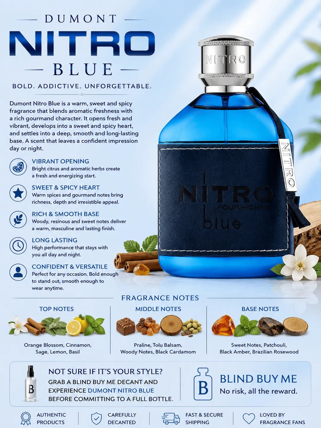 Dumont Nitro Blue - Blind Buy Me
