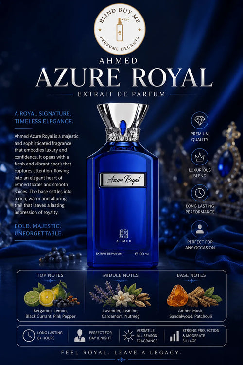 Ahmed Al Maghribi Azure Royal - Blind Buy Me