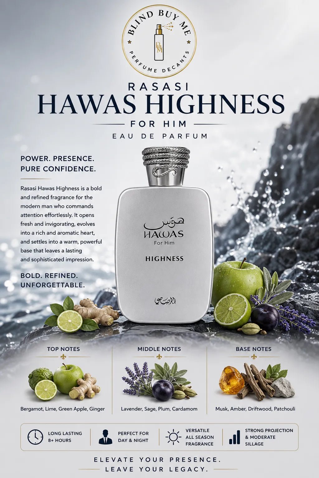 Rasasi Hawas Highness - Blind Buy Me