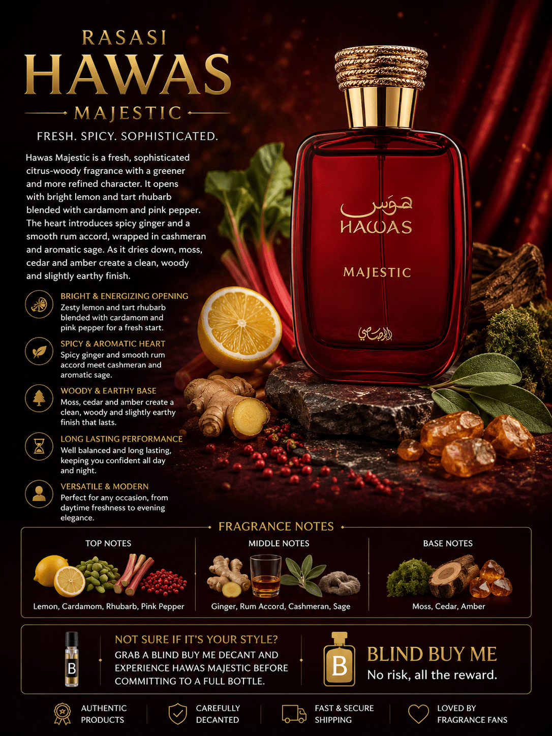 Rasasi Hawas Majestic - Blind Buy Me