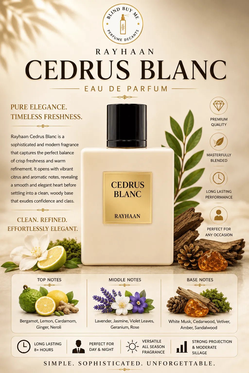 Rayhaan Cedrus Blanc - Blind Buy Me